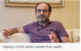 Helping UHNW clients transfer true wealth