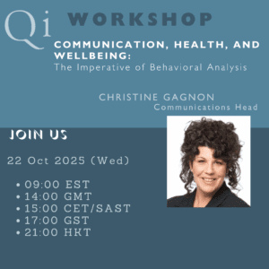 COMMUNICATION, HEALTH, AND WELLBEING: The Imperative of Behavioral Analysis